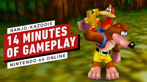 Banjo-Kazooie (Nintendo 64 Online) - 14 Minutes of Gameplay