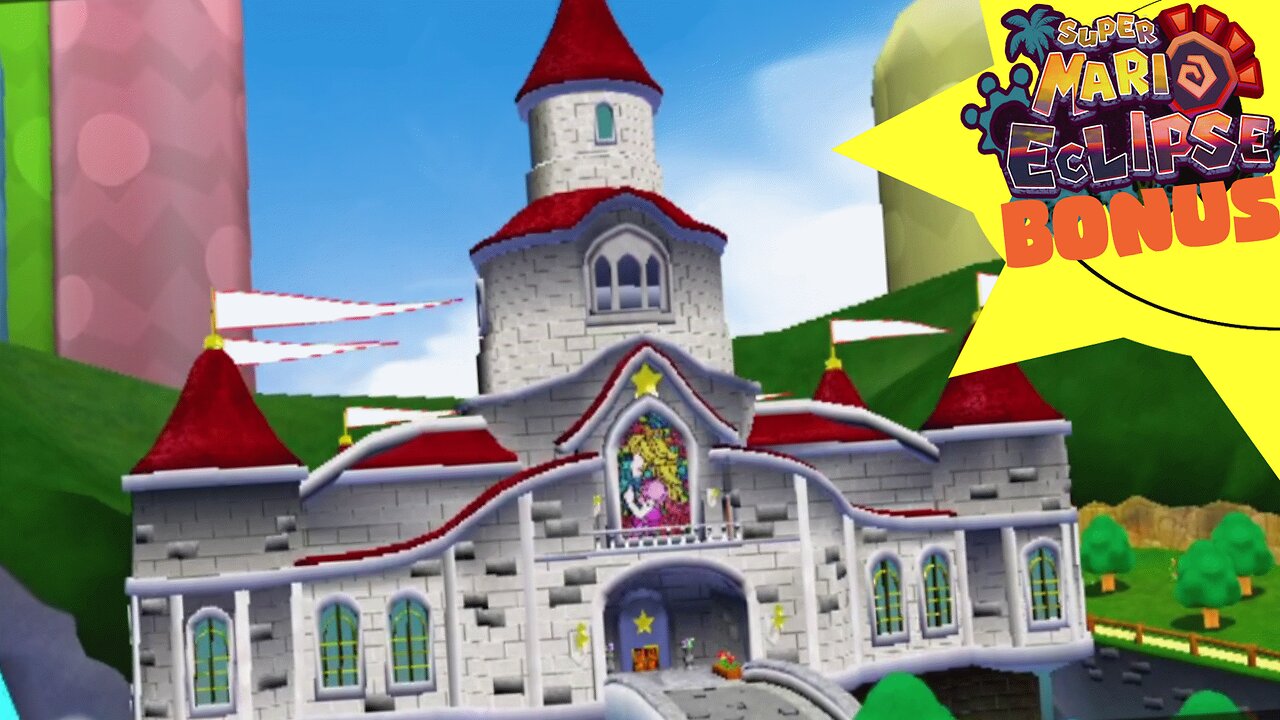 Into Peach's Castle