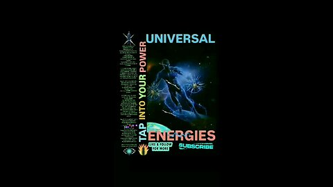 ▪︎UNIVERSAL ENERGIES/TAP INTO YOUR POWER▪︎