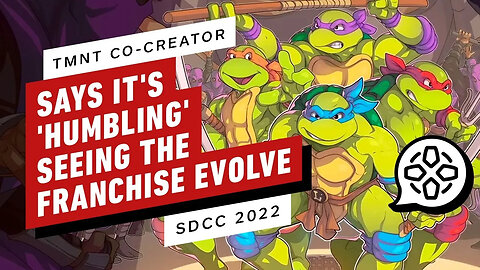 TMNT Co-Creator Says It's 'Humbling' Seeing the Franchise Evolve _ Comic Con 2022