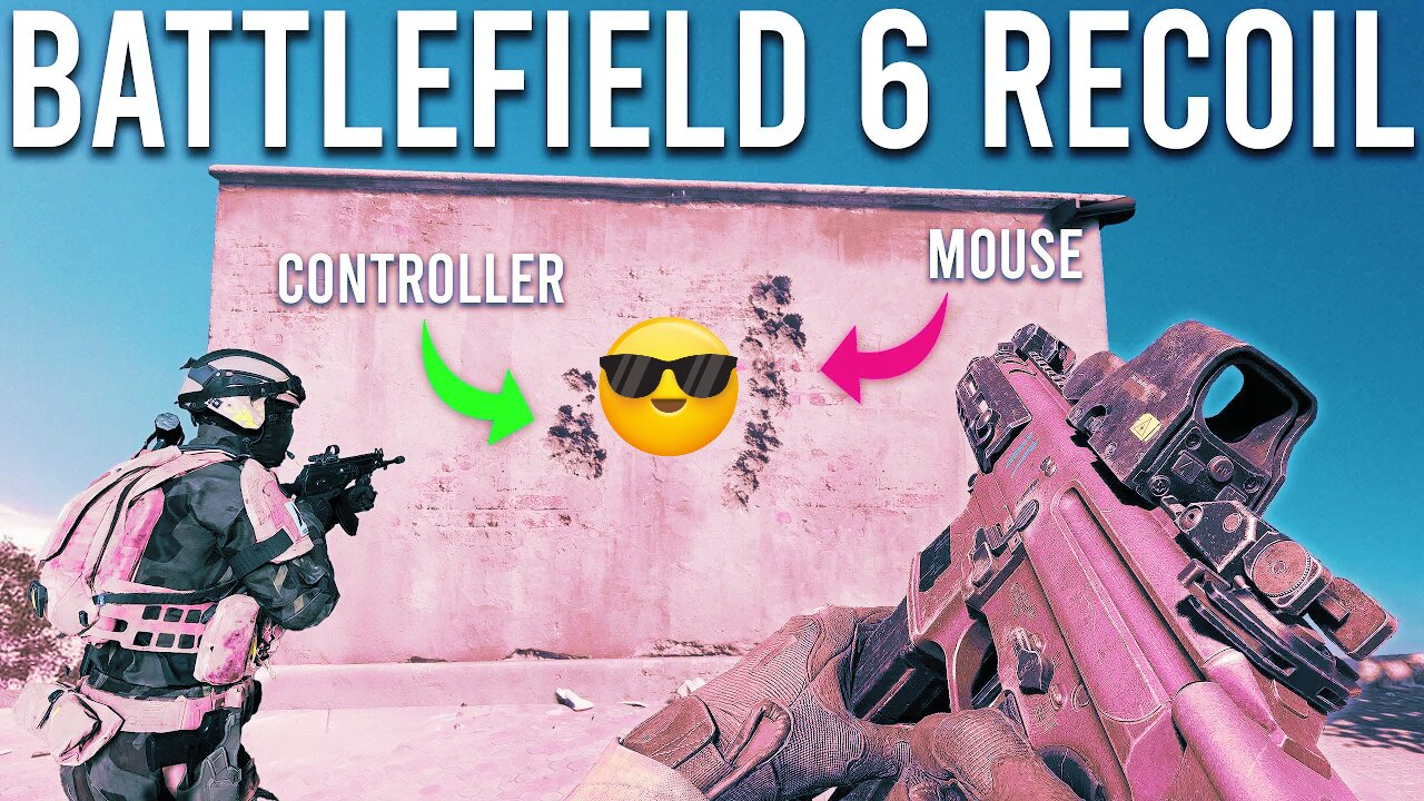 Battlefield 6 Mouse vs controller comparison 🕹️🎮