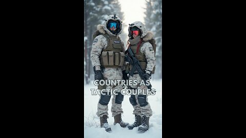 Countries as Tactic Couples | AI Generated