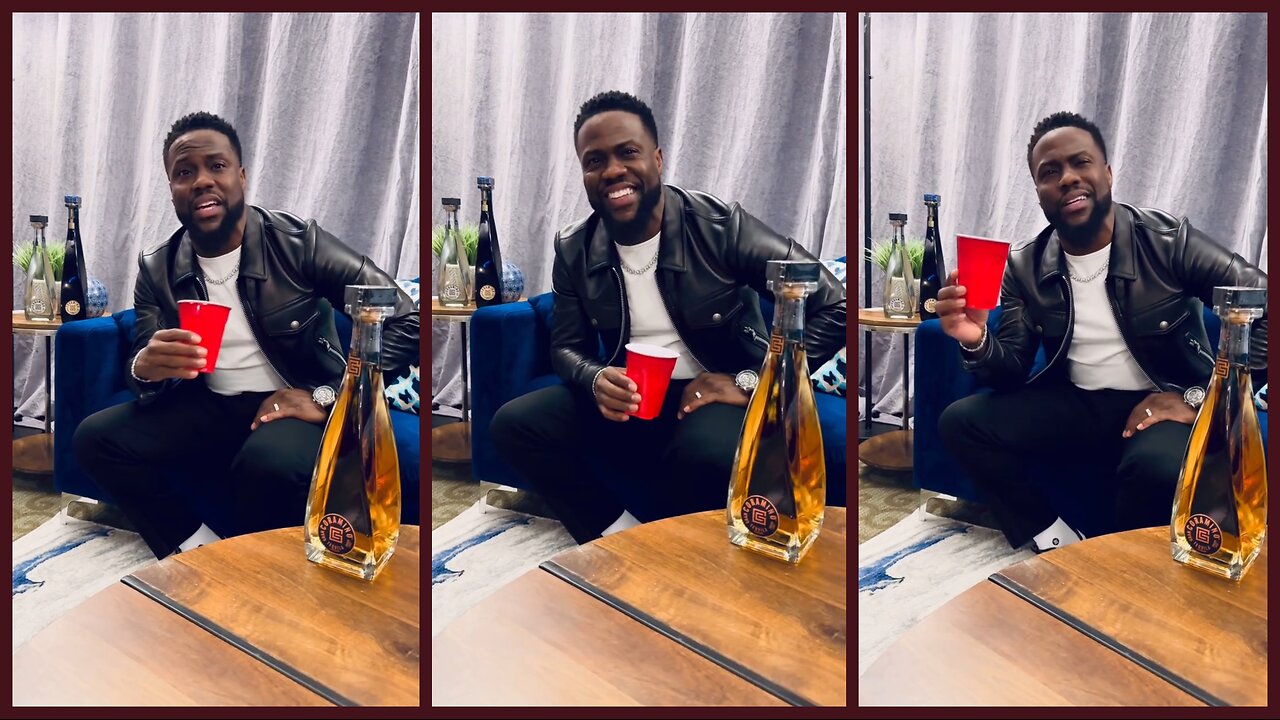 Kevin Hart Celebrates Hard Work & Happy Friday with Tequila | Mino Lino Vibes!