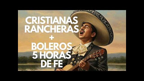 Rancheras Cristianas - 5 Hora De Rancheras Y Mariachi Mexicanas Boleros De Fe - Musica Cristiana.