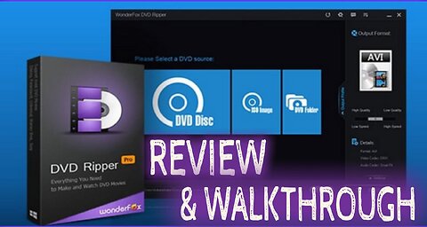 DVD RIPPER PRO by Wonderfox | Walkthrough & Review