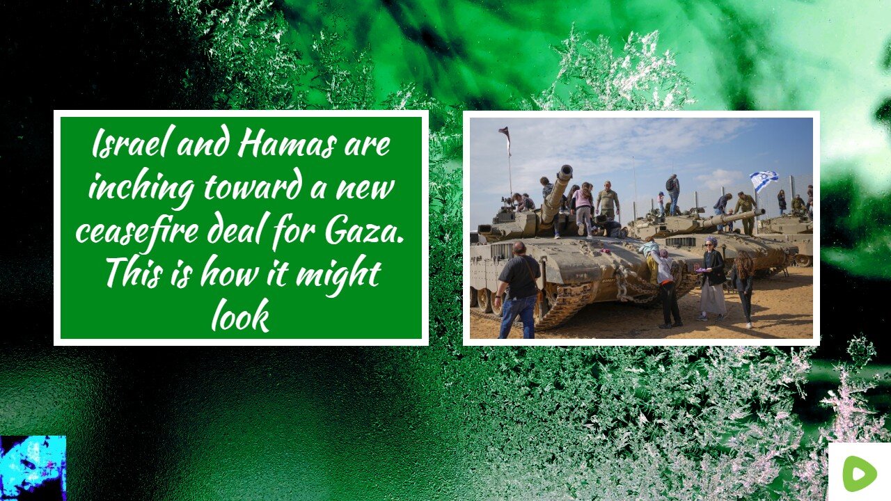 Israel and Hamas are inching toward a new ceasefire deal for Gaza. This is how it might look