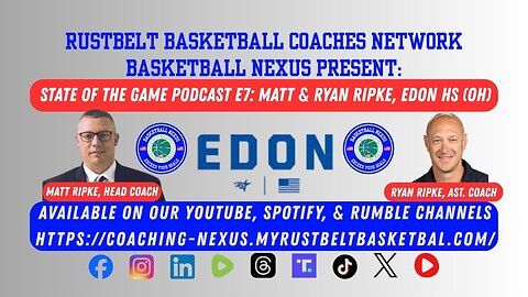 RBCN Basketball Nexus State of the Game Podcast E6: Matt Ripke, Edon HS (OH)