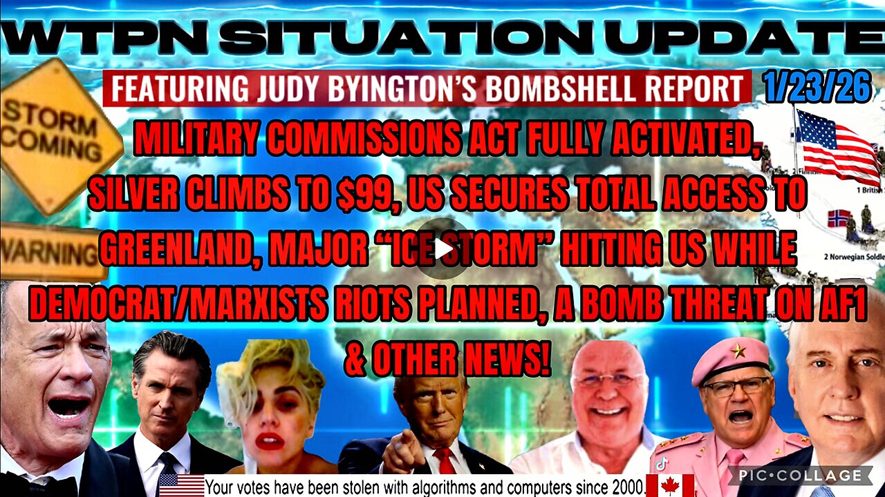 WTPN SITUATION UPDATE FEATURING RESTORED REPUBLIC 1/23/26