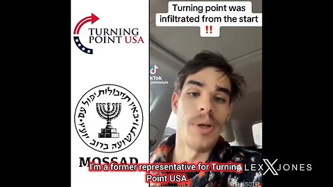 SHOW US THE PROOF: Self-Proclaimed Former TPUSA Representative Says He Was Approached By Mossad
