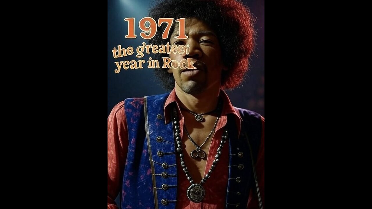 Was 1971 the greatest Year in Rock Music