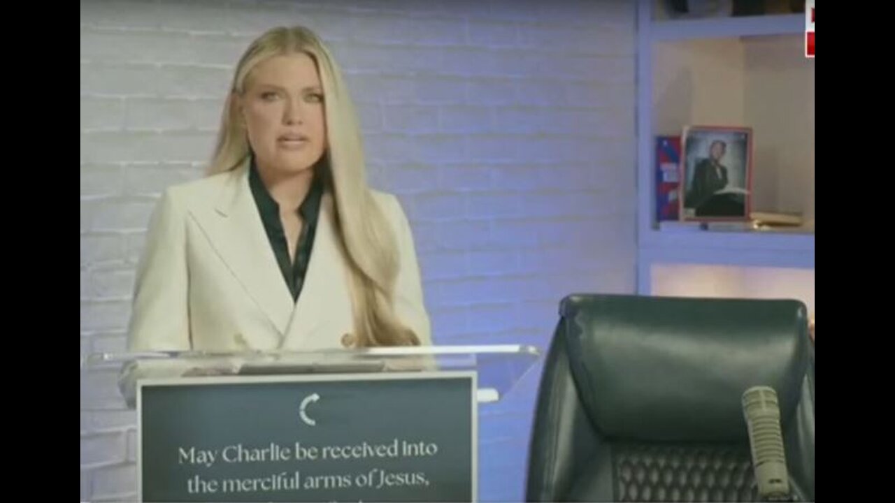 Erika Kirk addresses the nation after her husband (Charlie Kirk) is murdered