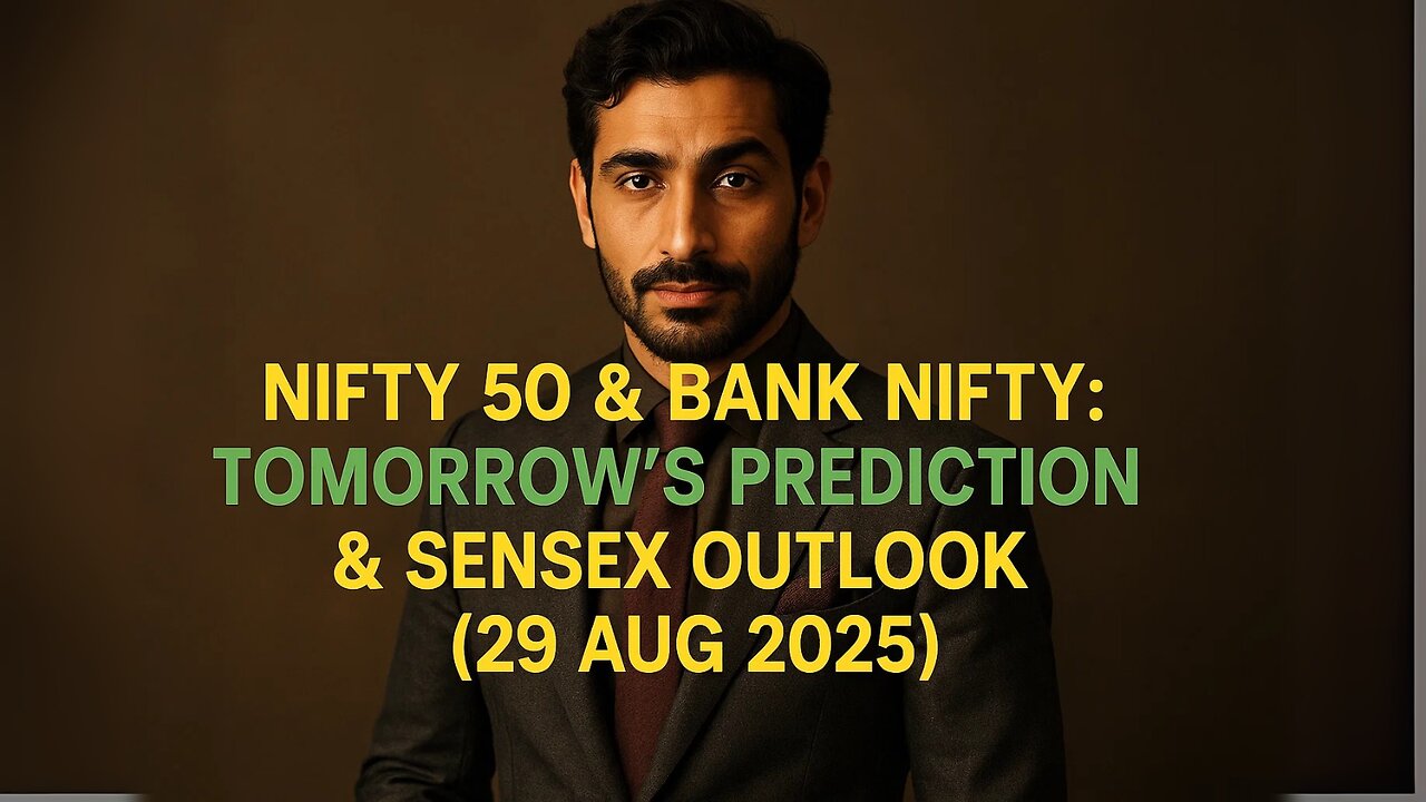 Nifty 50 & Bank Nifty: Tomorrow’s Prediction & Sensex Outlook (29 Aug 2025)