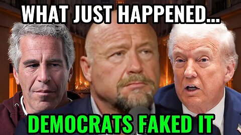 🚨Alex Jones EXPOSES Democrats FAKE Trump Epstein Connection!!