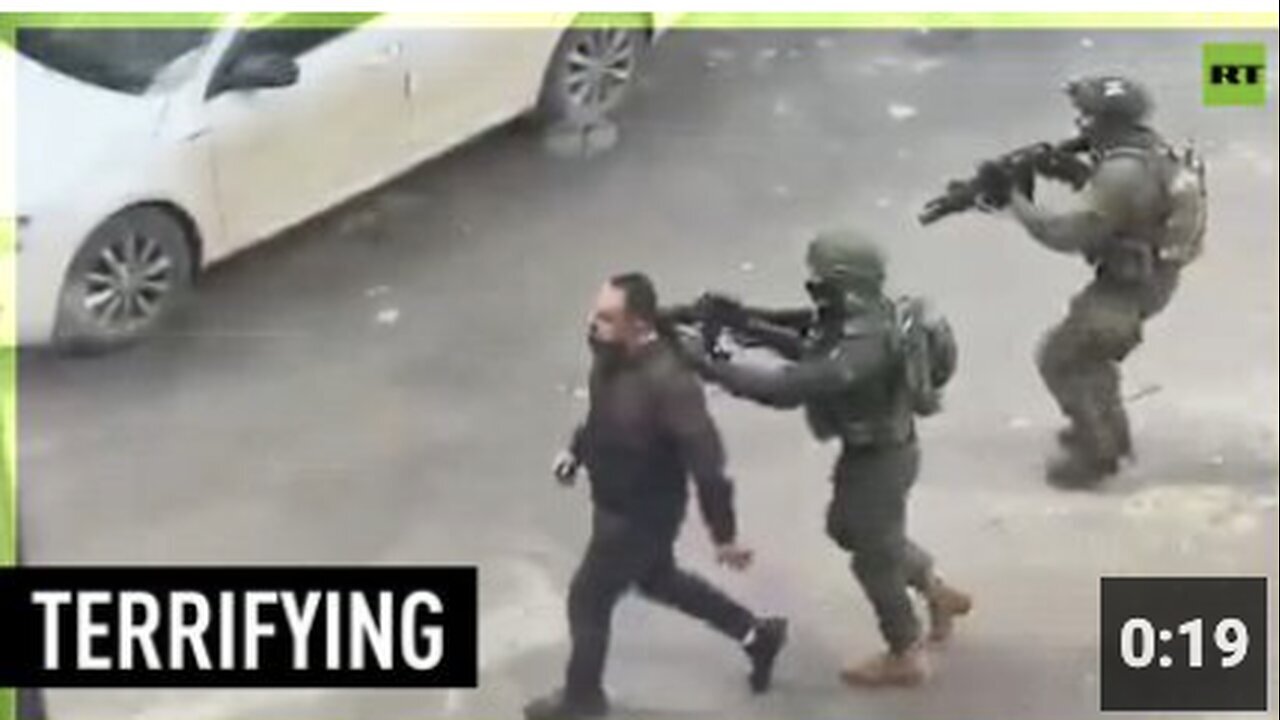 "IDF Accused of Using Palestinian Man as Human Shield"