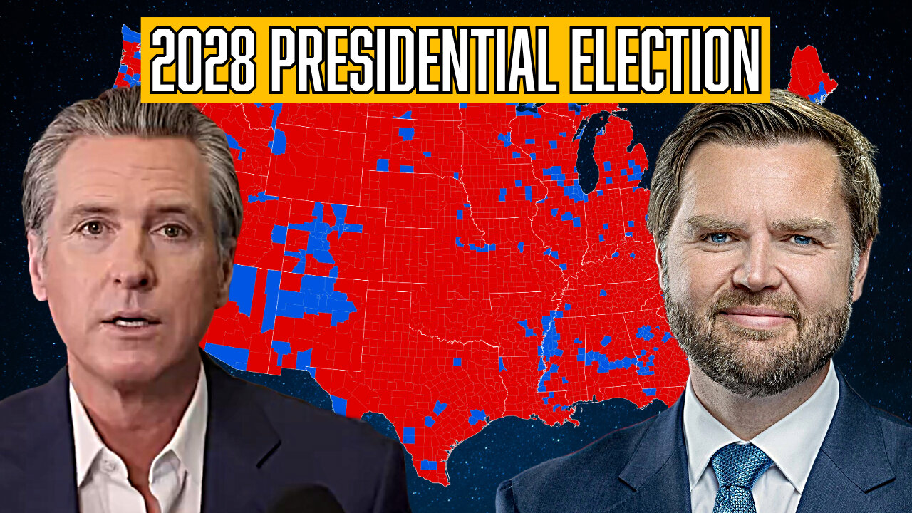 Gavin Newsom vs JD Vance - 2028 Presidential Prediction