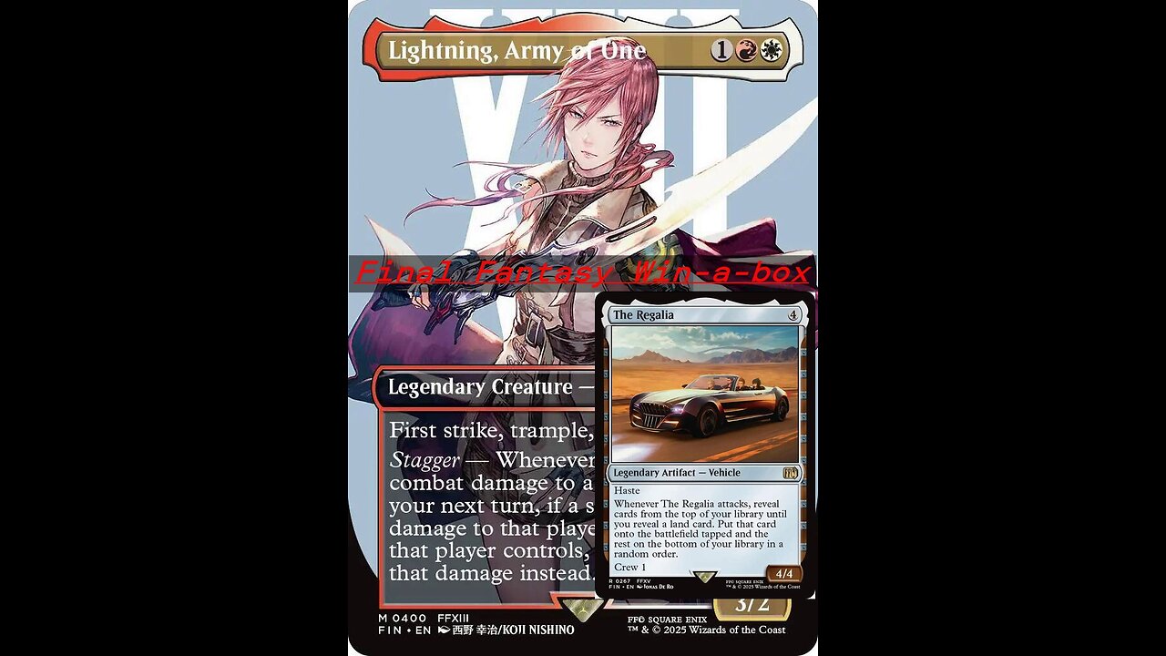 Final Fantasy Direct Win a box / The time is now!