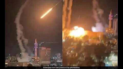 3 Ballistic Missiles Slam Into Tel Aviv