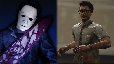 Michael Myers VS Dwight 😂 Dead By Daylight