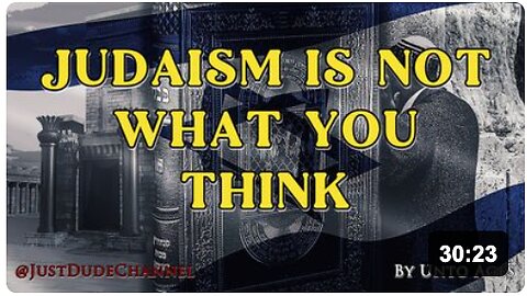 Judaism Is NOT What You Think