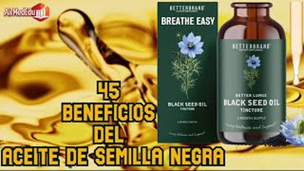 45 Beneficios del Aceite de Semilla Negra