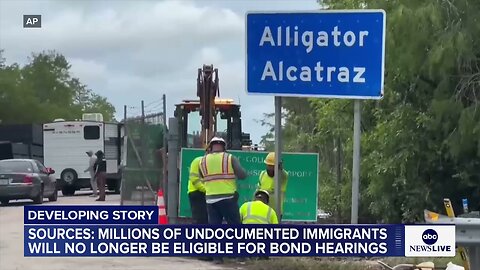 Trump's New, Most Aggressive Immigration Policy… Millions Of Illegals Not Eligible For Bond Hearings