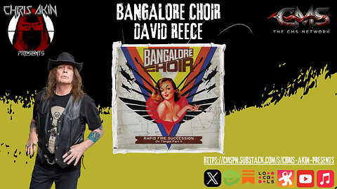 David Reece (Bangalore Choir): "Rapid Fire Succession," Whitesnake & Lynch Mob Stories! (Comm Free)
