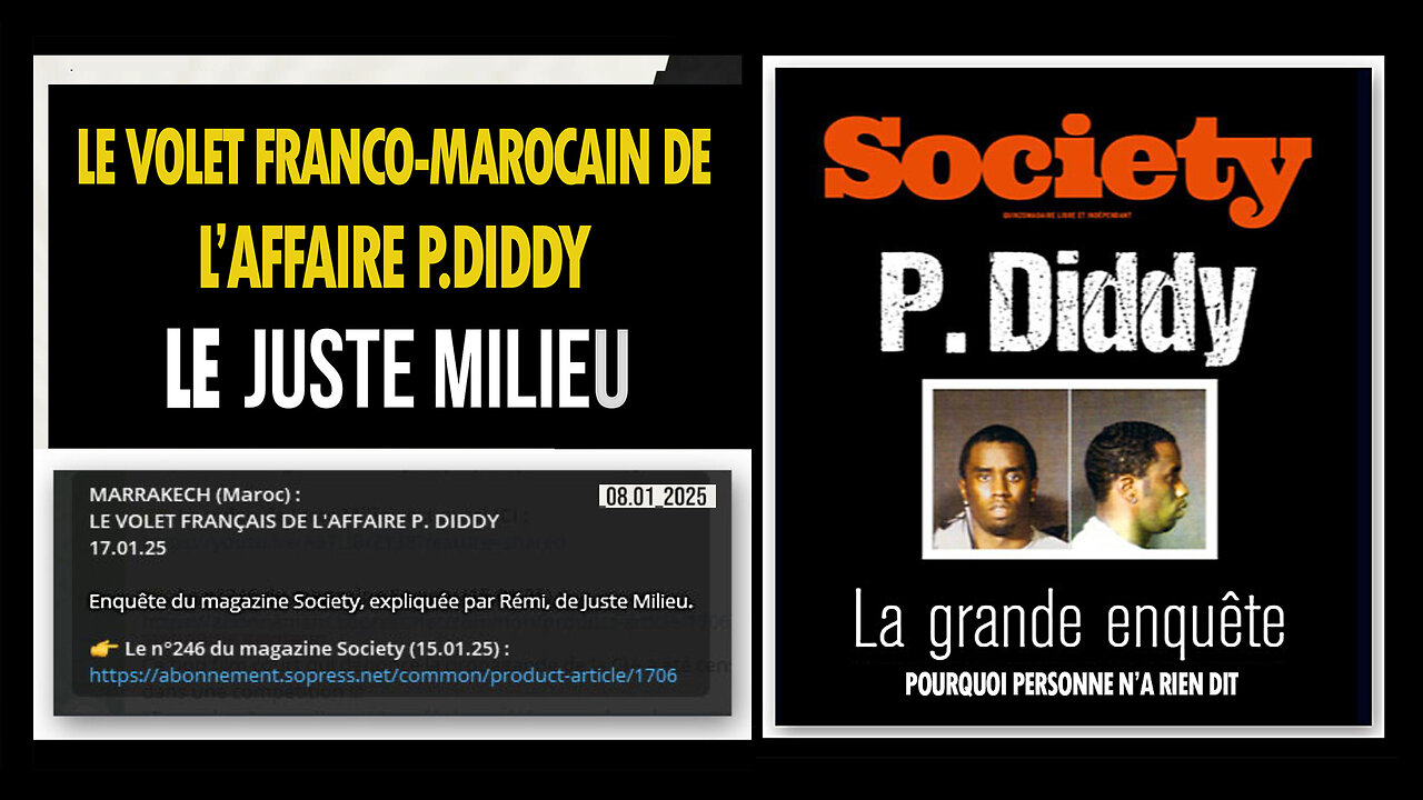 P.DIDDY. Le volet Franco-Marocain ... (Hd 1080)