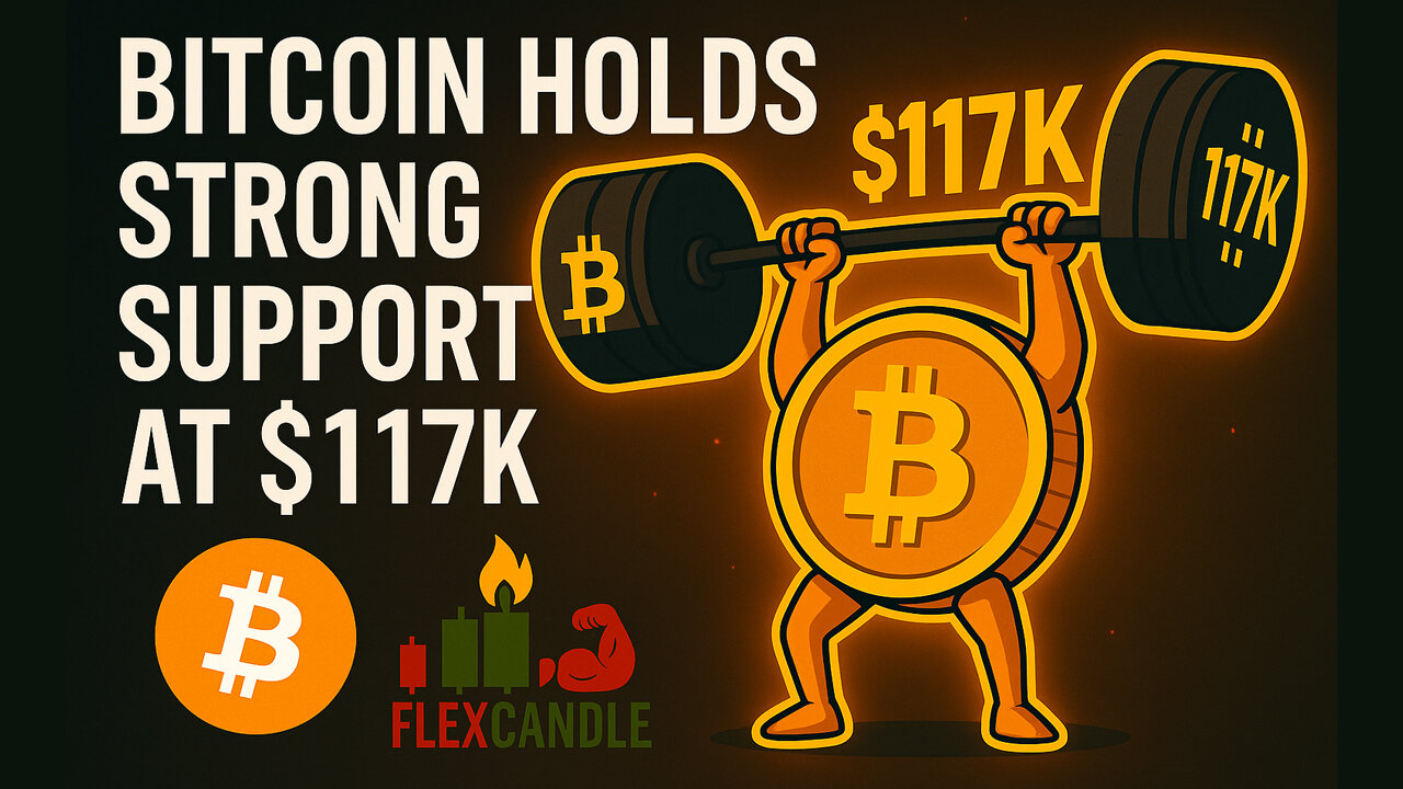 Bitcoin Bulls Trying to Hold $117K — Is a Breakout or Breakdown Next? 🧠📉📈 EP. 103