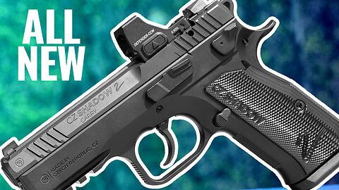 All New CZ Shadow 2 Carry 9MM Pistol | Range Review