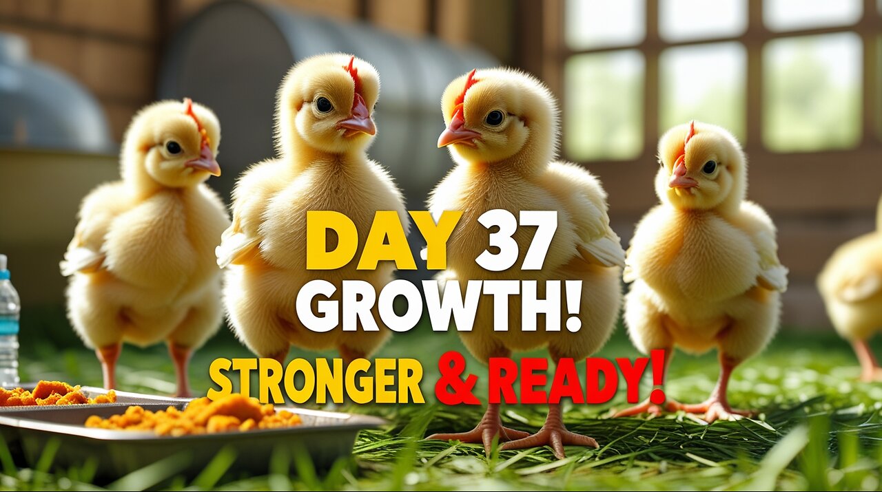 From Cute to Capable – Lohmann Chicks at Day 37! 🐥➡️🐔