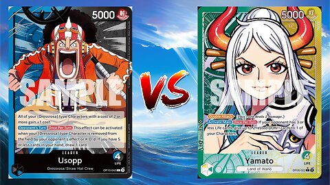 One Piece TCG Usopp VS Green Yellow Yamato!!