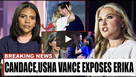 Candace Owens EXPOSES Erika Kirk Scandal as JD Vance’s Wife Drops Truth Bombs! 😱🔥