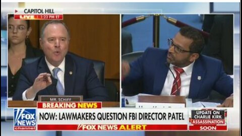 ‘You Are a Disgrace! Kash Patel LOSES Utter Coward’ Adam Schiff in Heated Ghislaine Maxwell Argument