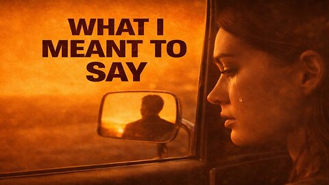 Senoj - What I Meant to Say (Official Music Video)