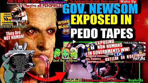 Leaked Tape Exposes Gavin Newsom in 'Illegal Acts' Against Minors At Hollywood Party