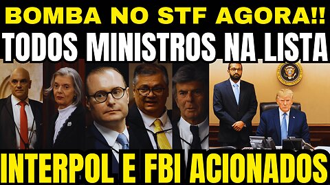 CRISE NO STF!! MINISTROS SE VOLTAM CONTRA M0RAES NA AÇÃO GOLPE! BOMBA VEM DOS EUA!!