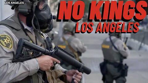 No Kings Protest LA