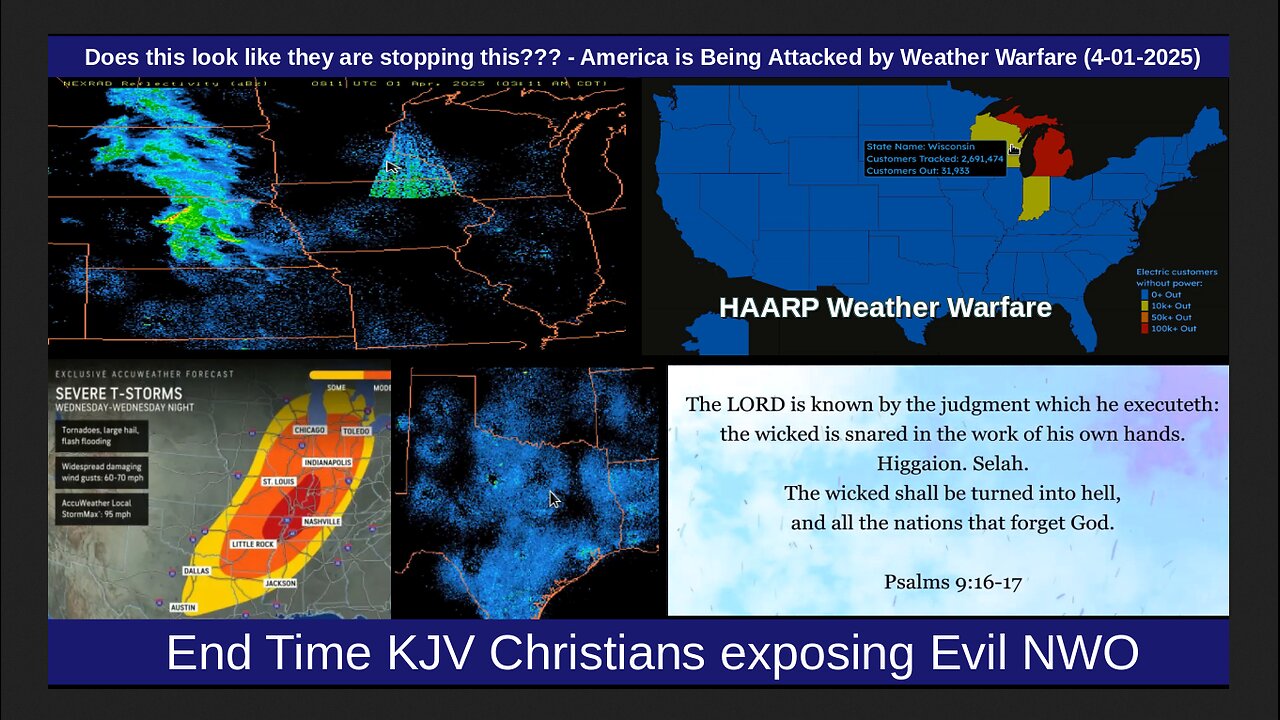 Does this look like they are stopping this??? - Being Attacked by Weather Warfare (4-01-2025)