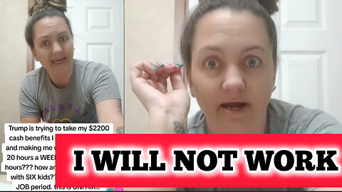 WOMAN ON FOOD STAMPS THROWS RANT AFTER HER MONTHLY AID WAS CUT FROM $6,000 TO $38.