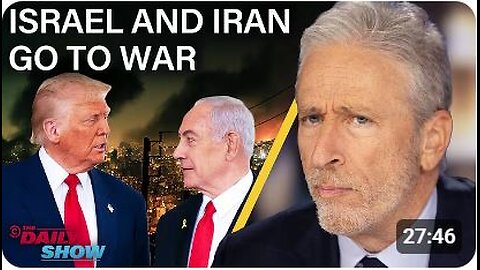 Jon Stewart on Israel’s "Urgent" Iran Strike, Minnesota Murders & MAGA’s Blame Game | The Daily Show