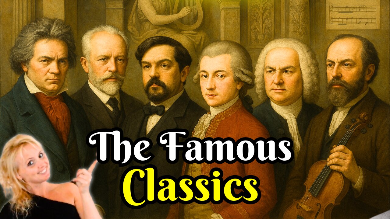 The Famous of: Beethoven, Tchaikovsky, Debussy, Mozart, Vivaldi... And More!