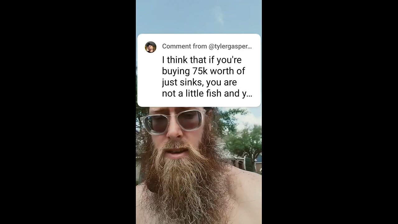 75k Worth of Sinks and Tariffs