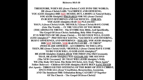 SET APART FOR GOD ALMIGHTY’S AND JESUS CHRIST’S PURPOSE!