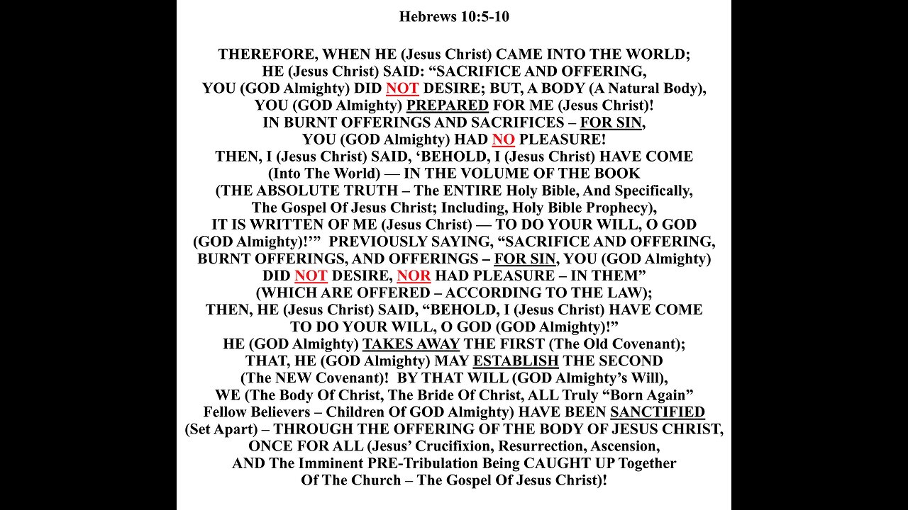 SET APART FOR GOD ALMIGHTY’S AND JESUS CHRIST’S PURPOSE!