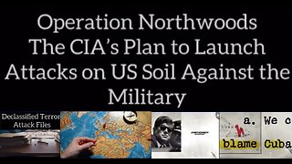 🚨🇺🇸 CIA OPERATION NORTHWOODS ▪️ USA STAGED TERROIST ATTACKS IN USA TO BLAME FOREIGN COUNTRIES ▪️ IMAGINE THE CIA, NSA, DARPA PSYOPS HAPPENING NOW 🔺👁️