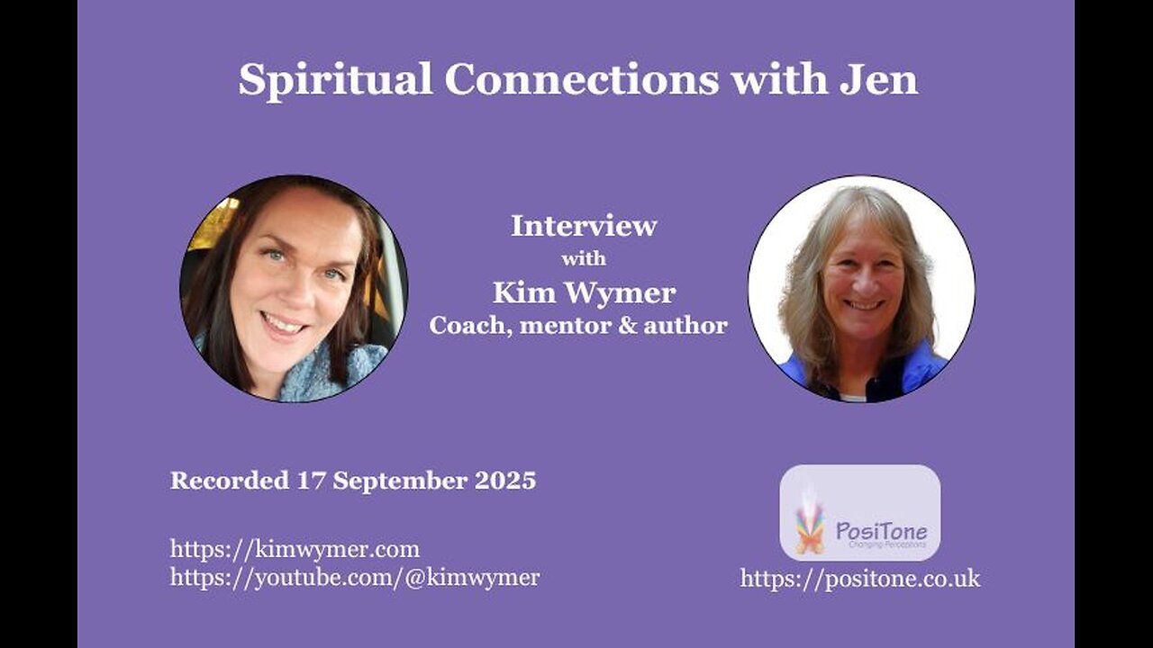 Spiritual Connections with Jen interviews Kim Wymer