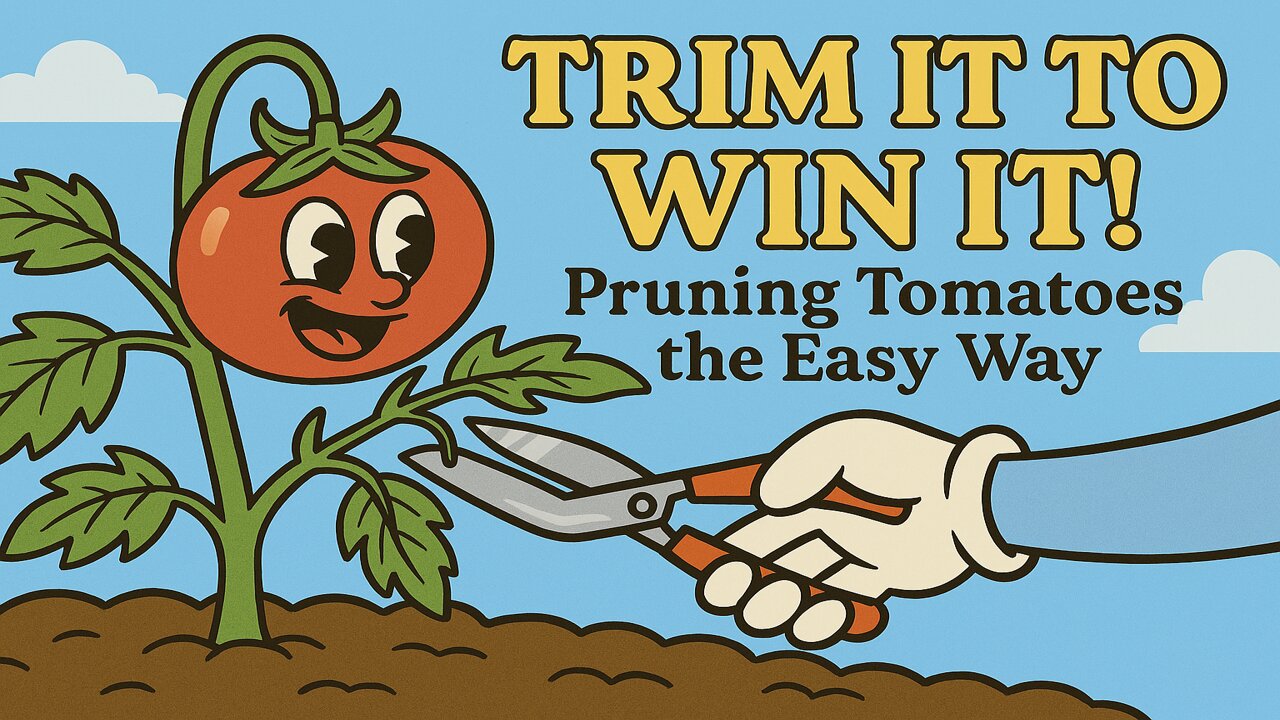 Trim it to Win it! | Pruning Tomatoes the Easy Way!