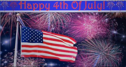 Happy 4th Of July - From Happy Birthday 3D - Star Spangled Banner - Video Card