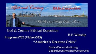 353 - America's Greatest Crisis