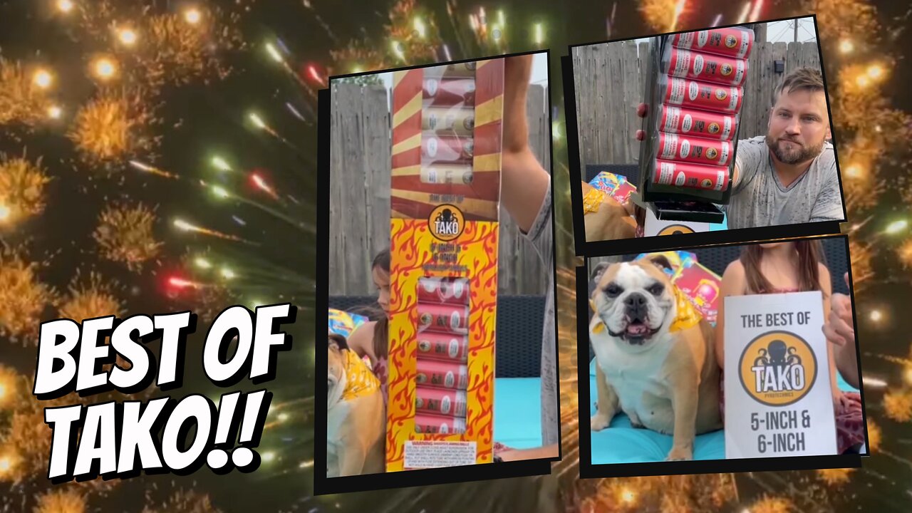 Tako Fireworks Canister Shells